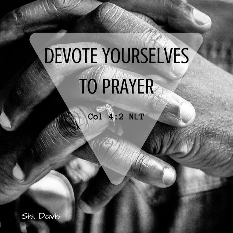 KEEP PRAYING